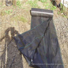 Vente chaude et haute qualité 80GSM agricole noir anti Weed Fabric